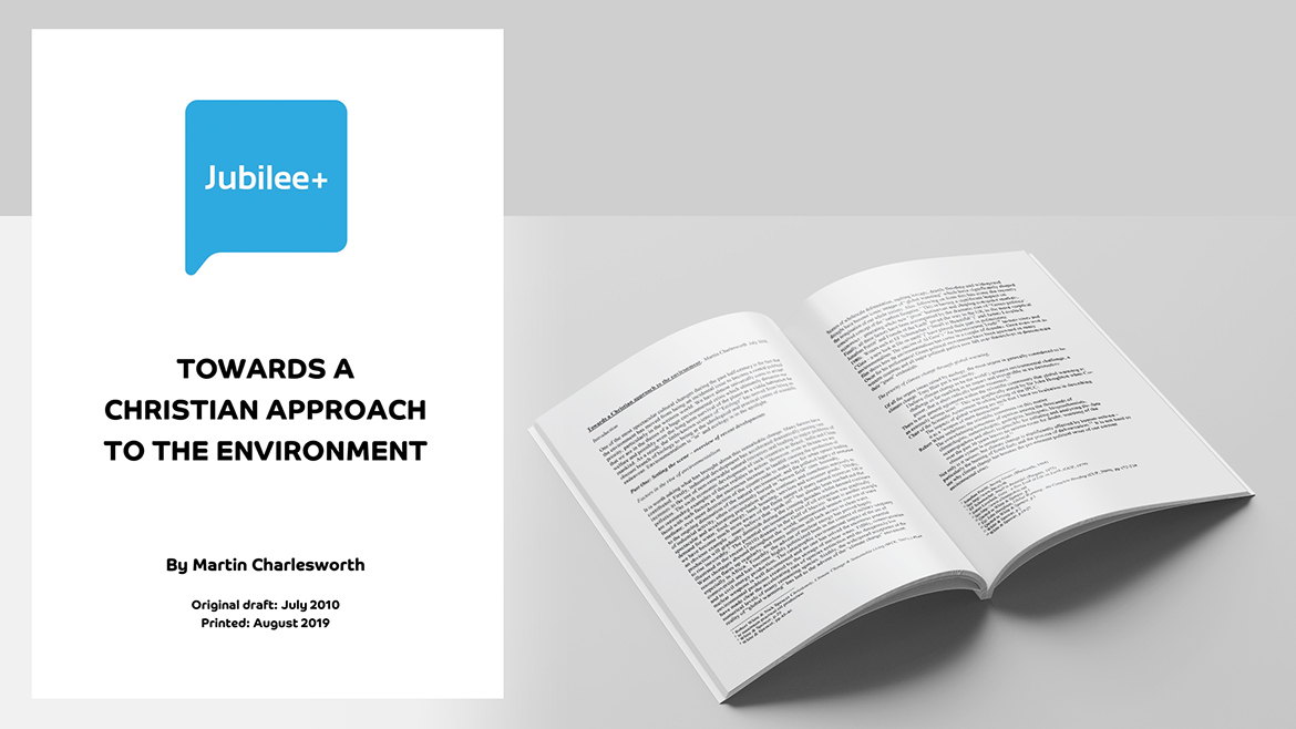 J+ booklet: Towards a Christian approach to the environment